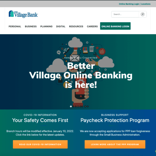 Better Village Online Banking is here