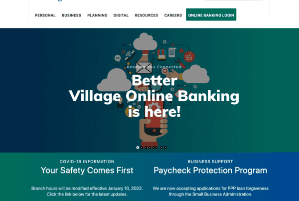 Better Village Online Banking is here